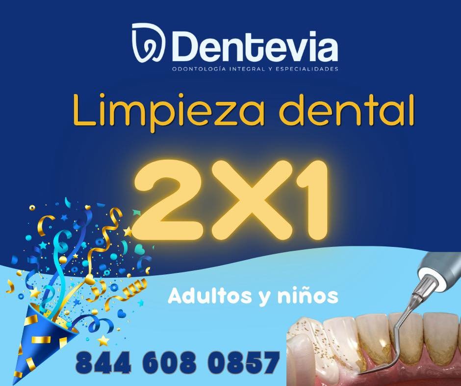 Dentevia - Limpieza dental 2x1