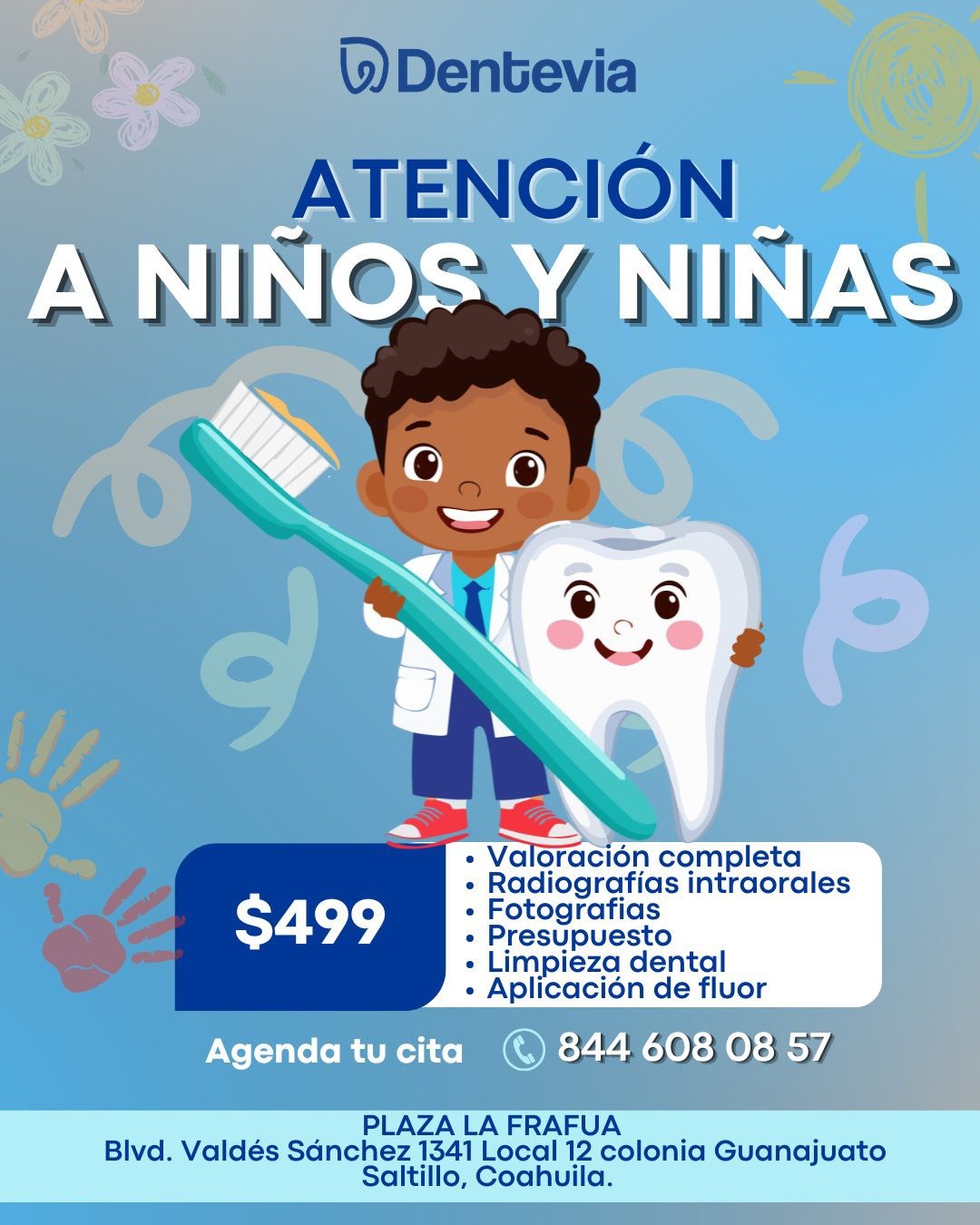 Dentevia - Paquete infantil $499